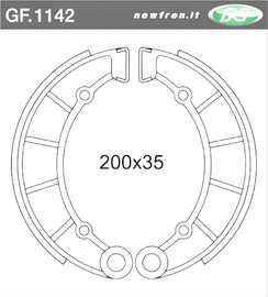 GANASCE FRENO KAWASAKI Z900 DAL 1974
