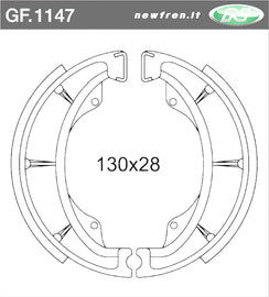 GANASCE FRENO HYOSUNG GV250 02