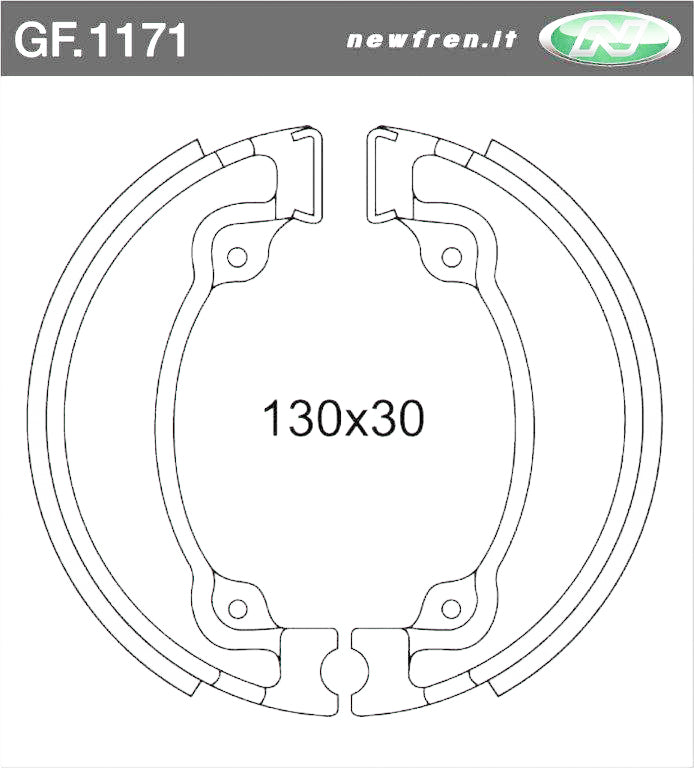 GANASCE FRENO HONDA XL 600