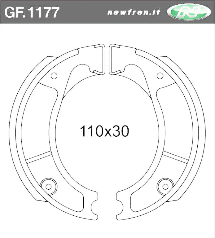 GANASCE FRENO HONDA XR 250 81
