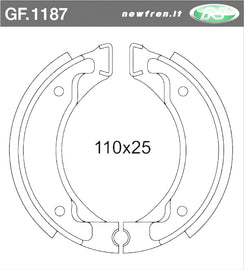 GANASCE FRENO MBK BOOSTER 5094