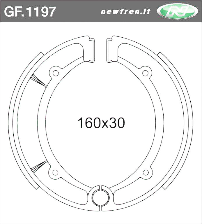 GANASCE FRENO YAMAHA MAJESTY 250 96