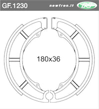 Carica l&#39;immagine nel visualizzatore di Gallery, GANASCE FRENO SUZUKI VS 800 INTRUDER 81