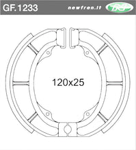 Carica l&#39;immagine nel visualizzatore di Gallery, GANASCE FRENO ATALA HACKER-DERBY PREDATO