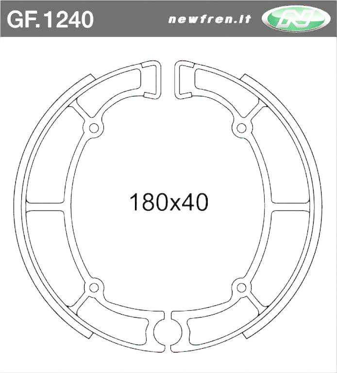 GANASCE FRENO KAWASAKI EN 500