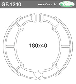 GANASCE FRENO KAWASAKI EN 500