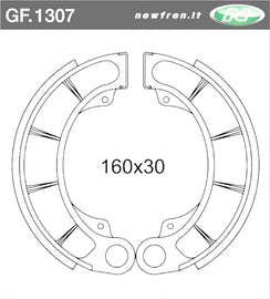 GANASCE FRENO POST. HONDA PANTHEON 125