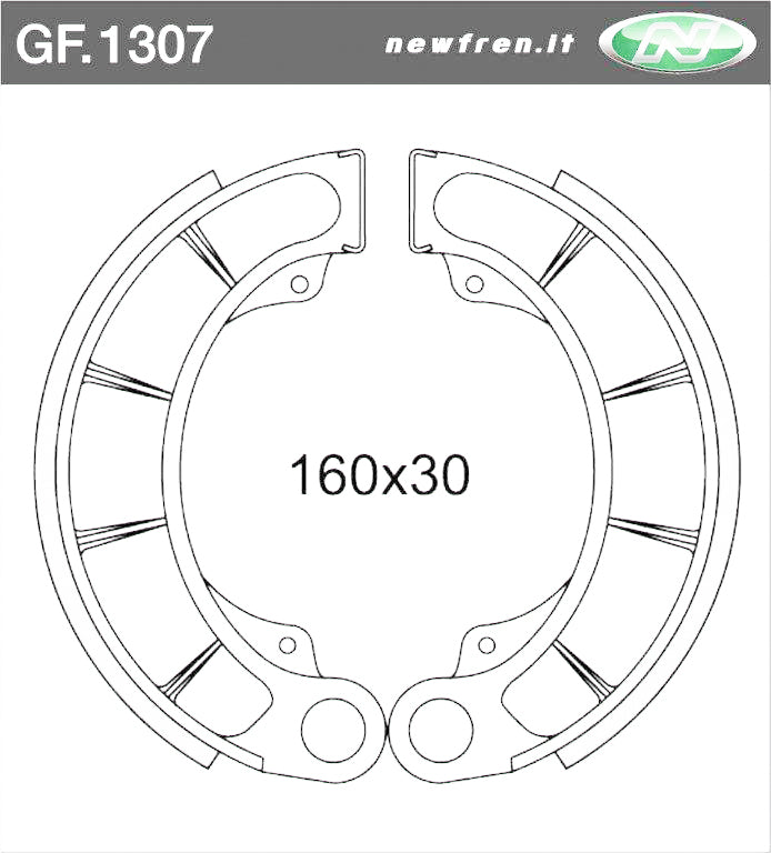 GANASCE FRENO POST. HONDA PANTHEON 125