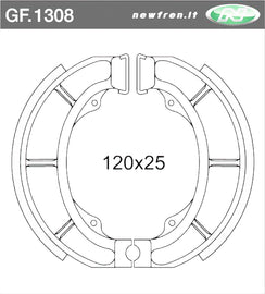 GANASCE FRENO APRILIA HABANA 50