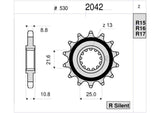 362042R15 - PIGNONE 15 DENTI YZF 600 R6 1999>2005 PASSO 530