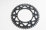 CORONA CATENA TRASMISSIONE KAWASAKI KX12-250CC CON APERTURE SCARICO MODELLO PER OFF-ROAD  COLORE NERO Z49 CODICE 365015149BL