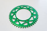 CORONA 49 DENTI GREEN ERGAL SCARICO FANGO 125-250 KX/650 KLX