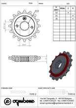 Carica l&#39;immagine nel visualizzatore di Gallery, PIGNONE Z15 XL 600 V TRANSALP 8999