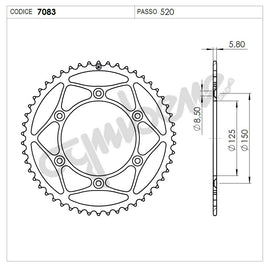 CORONA Z53 PASSO 520 SX-EXC 250