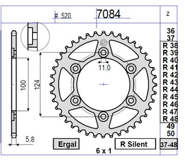 CORONA PASSO 520 SS 600-750