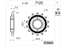 Carica l&#39;immagine nel visualizzatore di Gallery, PIGNONE OE Z15 DUCATI PASSO 525