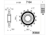 367164R17 - PIGNONE 17 DENTI RSV 1000
