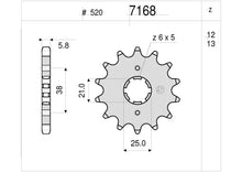 Carica l&#39;immagine nel visualizzatore di Gallery, PIGNONE Z13 YAMAHA PASSO 520