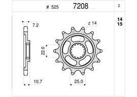 PIGNONE B4 BRUTALE 910 05-08