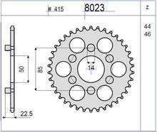 Carica l&#39;immagine nel visualizzatore di Gallery, CORONA ACCIAIO # 415 Z 46