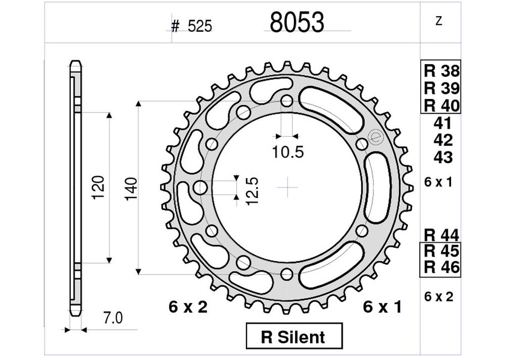 CORONA PROF. GSX R 600 9800