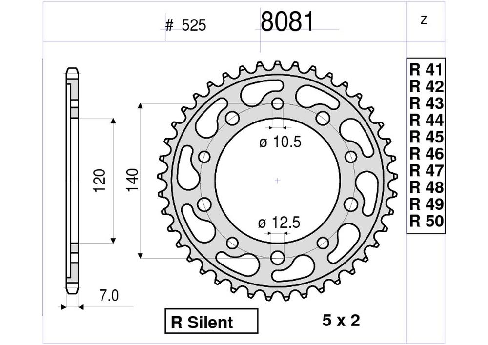 CORONA Z47 PASSO 525 GSX-R 600 01-05