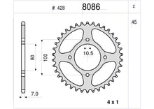 Carica l&#39;immagine nel visualizzatore di Gallery, CORONA PROF. GZ 125 MARAUDER 1998-2011