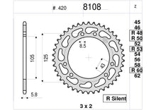 Carica l&#39;immagine nel visualizzatore di Gallery, CORONA Z50 PASSO 420 DT 50R ENDURO 03-06