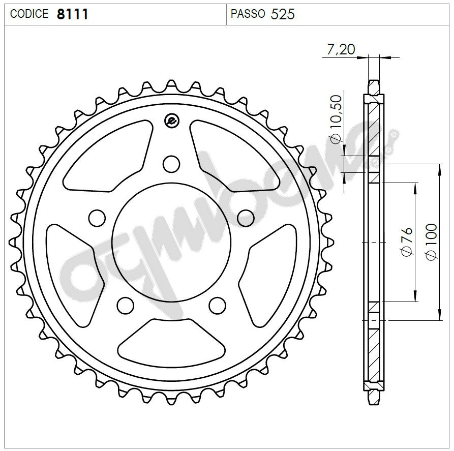 CORONA Z42 PASSO 525 LEONCINO 500 17-18