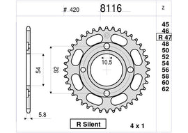 CORONA Z47 YAMAHA PASSO 520