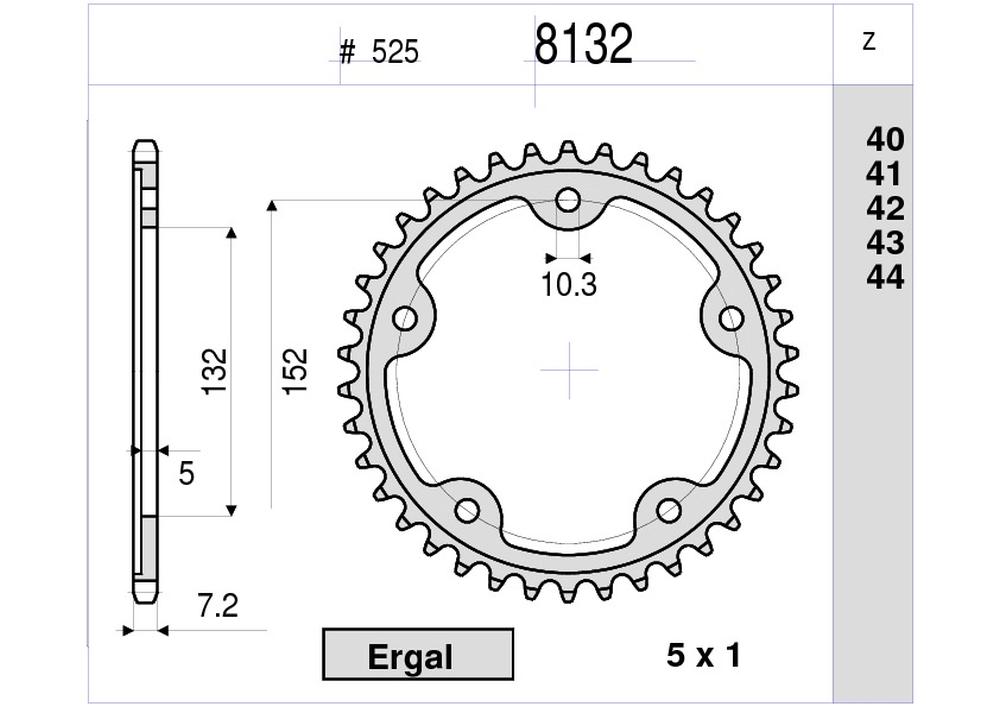CORONA B4 BRUTALE 910 05-08