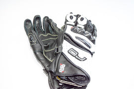 GUANTI MOTO DUEL WHITE TAGLIA XL