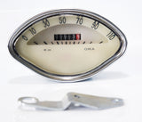 1098844 - CONTACHILOMETRI SCALA 110 KM/H VESPA 125 VNL2T DA TELAIO 30001/VESPA 150 VLB1T DA TELAIO 195330-VLA1T-VLB1T