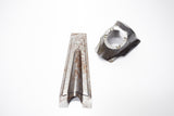 COPRICLACSON E NASELLO PARIMOR PIAGGIO VESPA 50-90-125 STEMMA ANTERIORE ESAGONALE 1967>