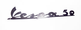 SCRITTA ANT NERA VESPA 50