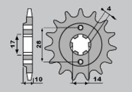 PIGNONI DERBY Z13 18NC C.420