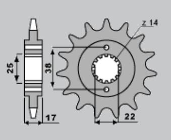 PIGNONI MONSTER 2000 Z14 18N C.520