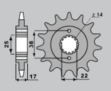 Carica l&#39;immagine nel visualizzatore di Gallery, PIGNONI MONSTER 2000 Z14 18N C.520