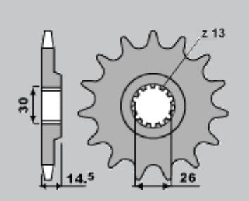 PIGNONE Z15 18NC CBX 1000