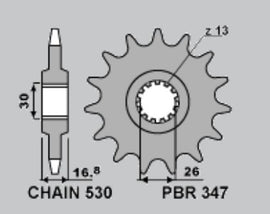 PIGNONI CBR-VFR Z14 18NC C.530
