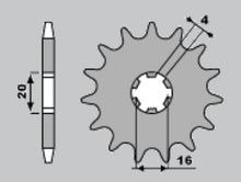 Carica l&#39;immagine nel visualizzatore di Gallery, PIGNONE Z15 P.428 DT 50/80/125/175/200