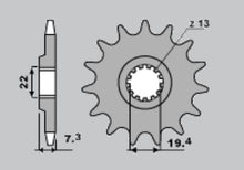 Carica l&#39;immagine nel visualizzatore di Gallery, PIGNONE Z16 PASSO 520 DR 400 S 8083