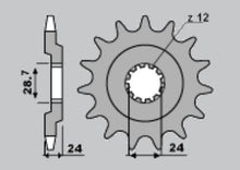 Carica l&#39;immagine nel visualizzatore di Gallery, PIGNONI KAWASAKI Z17 18NC C.530