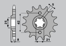 Carica l&#39;immagine nel visualizzatore di Gallery, PIGNONI Z13 18NC C.520