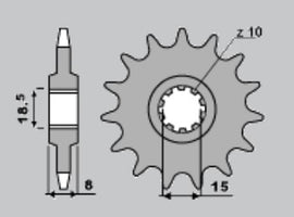 PIGNONI Z15 18NC C.415