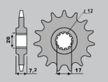 Carica l&#39;immagine nel visualizzatore di Gallery, PIGNONI APRILIA Z12 18NC C.415