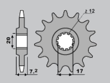 PIGNONI Z13 18NC C.415