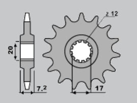 PIGNONI Z13 18NC C.415
