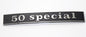 SCRITTA POST 50 SPECIAL VESPA