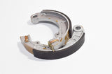 COPPIA GANASCE FRENO CON PIASTRINE VESPA 50-125 1967>1982